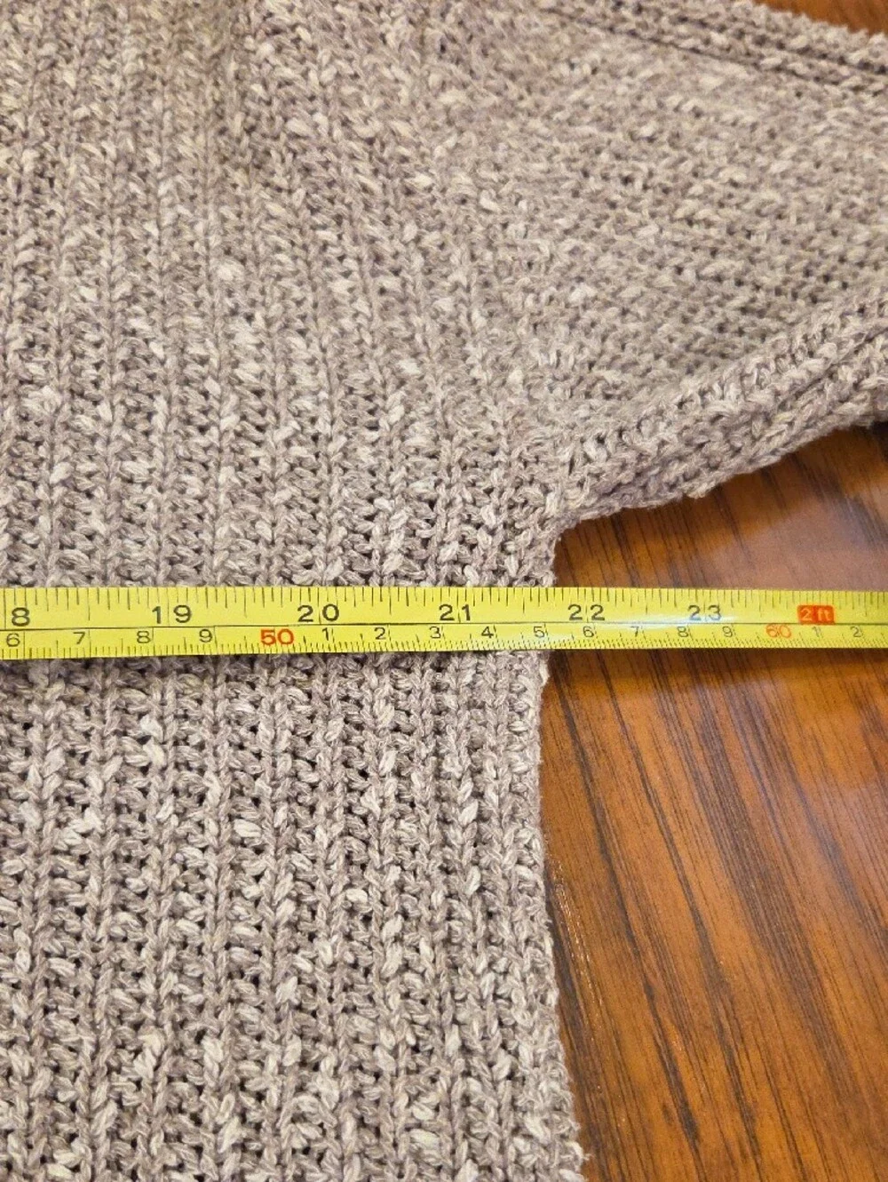 Universal Thread Women's Crewneck Sweater - Taupe Beige - Picture 7 of 7